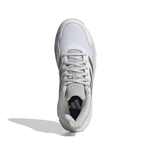 Image of adidas Womens Courtjam Control 3 Tennis Sneakers Shoes - White