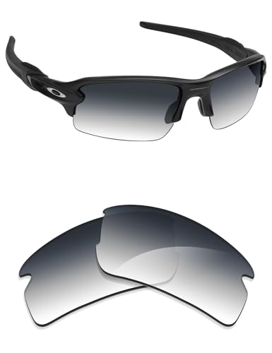 Image of Alphax Polarized Replacement Lenses for Oakley Flak 2.0 OO9295 59mm Sunglasses | Glare Reduction | Precision Cutting