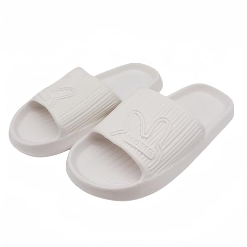 Image of Bear Slides Smiley Face Sandals Slippers for Women and Men Ultra Comfort Non-Slip Shower Sandals Indoor and Outdoor Use Quick Drying Pool Party Home