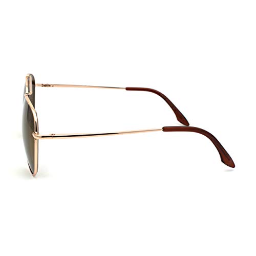 SA106 Mens Air Force Classic Officer Ornate Top Bridge Metal Rim Sunglasses3