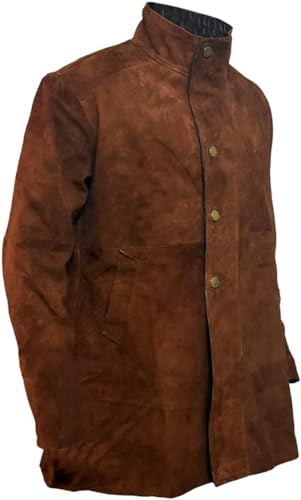 Longmire Sheriff Walt Robert Taylor Suede Leather Coat For Mens3