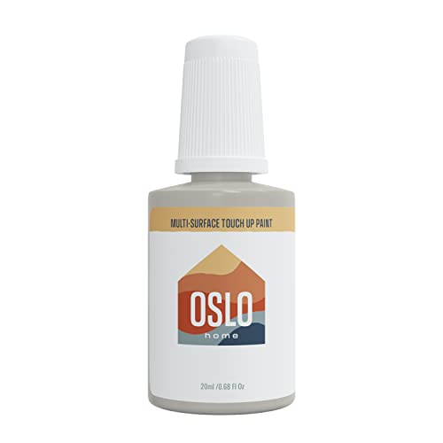 Oslo Home Touch Up Paint, 20ml, Matte, Comparable Match of Sherwin Williams Agreeable Gray