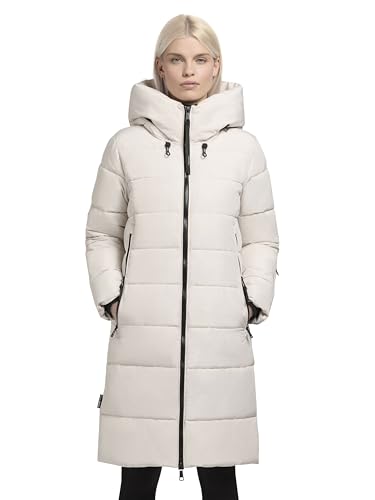 khujo - Damen - Wintermantel - Jilias 4 Jilias4 Steppmantel Winterjakce (DE/NL/SE/PL, Alphanumerisch, XS, Regular, Regular, Jilias5-Cotton-Cream)