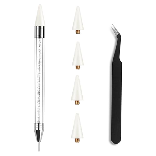 Kaychan1 Rhinestone Applicator Tool, White