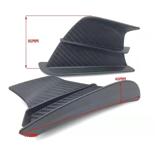 Modification du vent moto K1600 spoiler d'aile kit carénage