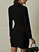 Minetom Mujer Blazer Manga Larga Chaqueta del Traje Mini Vestido Oficina Negocios...