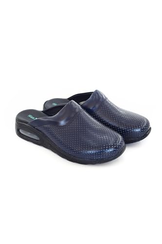Chaussons sabots Terlik Sabo Air ST328 en cuir pour le confort à la maison