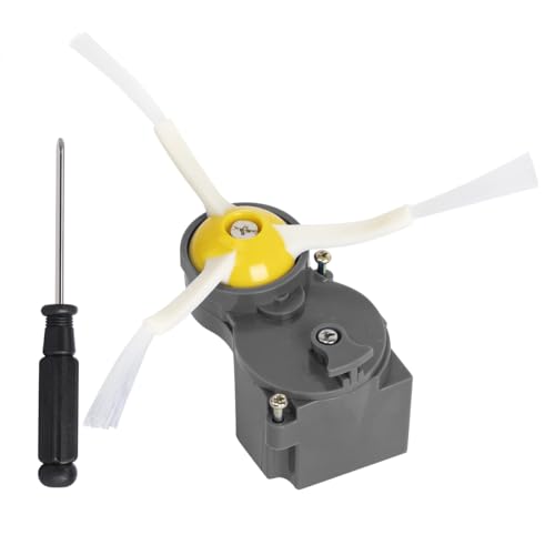 Benfosh Motore a spazzola laterale migliorato per iRobot Roomba serie 500/600/700/800 870 880 760 770 780 500 600 700 595,Pezzi di ricambio per aspirapolvere,Grigio