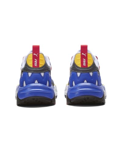 PUMA Kids Girls Rs-Trck Primary Lace Up Sneakers Shoes Casual - Blue, Red, White, Yellow - Size 5.5 M2