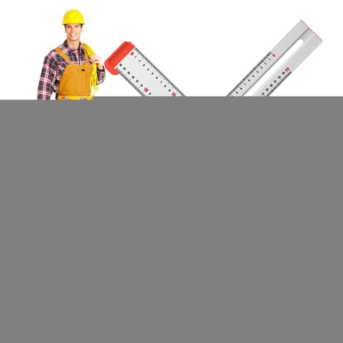 Équerre en T de marquage et outil de mesure d'angle réglable pour bois