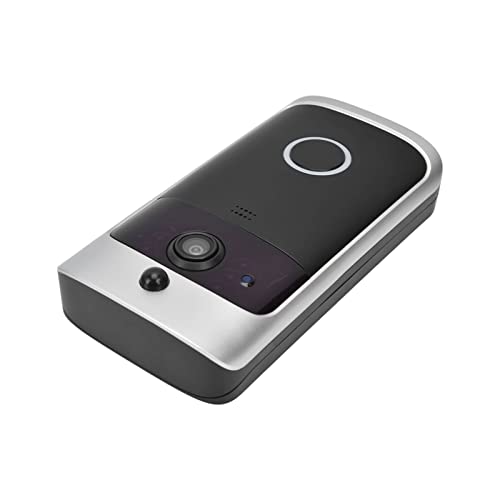 Image of Video Doorbell Camera, 1080P HD, 2 Way Audio, PIR Motion Detection Function, 2.4GHz Connection, 166 Degree Wide Angle Viewing, Smart Video Front Doorbell Camera