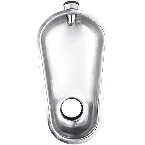 Inodoro en cuclillas de acero inoxidable 304 con tanque de agua plástico miniatura 1