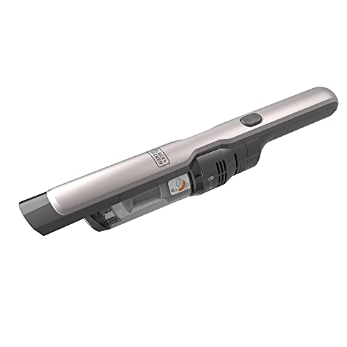 Black+Decker Dustbuster Slim DVC320BRG Aspirateur à Main sans Fil avec Moteur numérique Moderne 2 Niveaux d'aspiration, Station de Charge, suceur Plat et Brosse à Coussins Or Rose - Image 3
