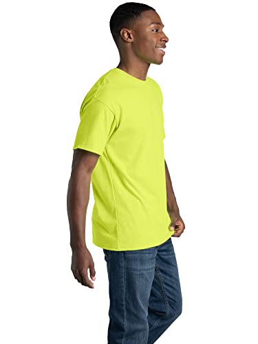 Fruit of the Loom Men's Eversoft Cotton T Shirts, Breathable & Moisture Wicking with Odor Control, Sizes S-4x3
