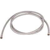 Eastman 96 Inch Steel-Flex Flexible Faucet Connector, 3/8 In...