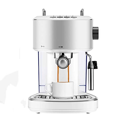QJRGUY Automatic Pressure Espresso Machine Cappuccino Bubble Grain Grinder Milk Foam Coffee (D)