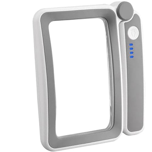 eSynic Lupa con luz, lupa 2 en 1 manos libres, lupa...