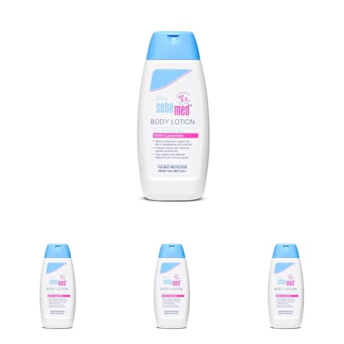 Image of Sebamed Baby Body Lotion|pH 5.5|Vegan|200 ml (Pack of 4)