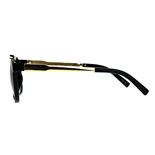 Retro Modern Sunglasses Unisex Fashion Del Metal Top Square Frame UV 4004