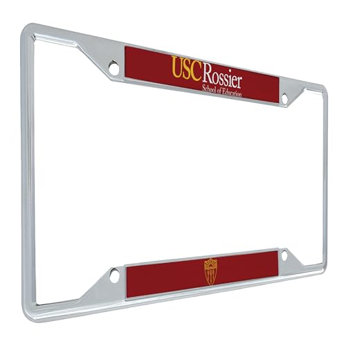 Desert Cactus USC License Plate Frame (Rossier School of Education)