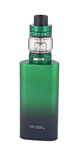 Smok Rigel E Cigarette, 230 Watt, 6.5 ml Tank Volume, Colour: Black/Green no nicotine no liquid – Bild 4