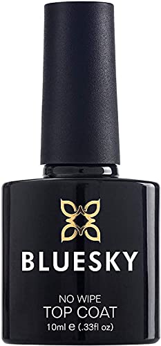 Bluesky Gel Nail Polish Set, 9th Anniversary Set 1, Base Coat and No Wipe Top Coat, Long Lasting, Shiny, High Gloss Finish, Clear 2 x 10 ml (Requires Curing Under LED UV Lamp) - Image 4