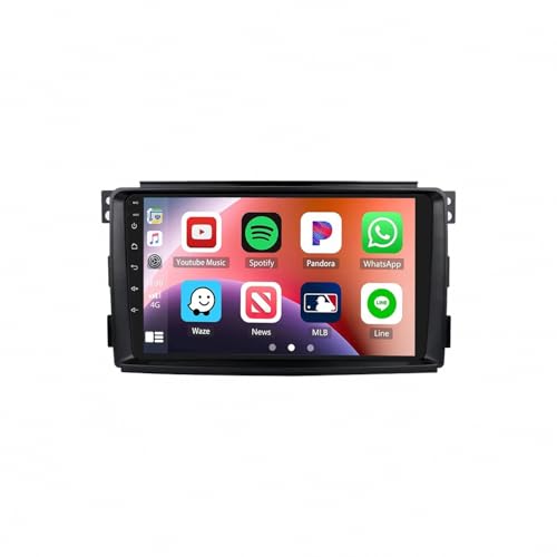 Navegador GPS Autoradio Touchscreen para Smart Fortwo 451 2005-2010 con Bluetooth 2 DIN