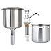 JTLB Stainless Steel Dipperwell Set Faucet Kitchen Sink Coffee Shop Accessories Washing Tools