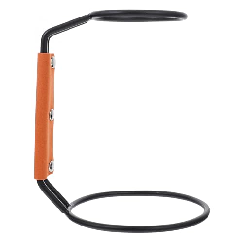 ELEOUTI Soporte para Gotero de Café de Hierro Negro, Base Desmontable y Altura Ajustable, Portavasos para Filtro de Café Adecuado para Uso Doméstico y Cafeterías, Accesorio Profesional