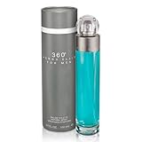 Perry Ellis 360° Eau De Toilette Spray for Men - Mens Cologne, Long Lasting Perfume, EDT, Fragrance with Notes of Bergamot, Juniper & Musk - 3.4 fl oz (100 mL)