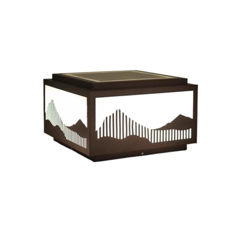 Lampe solaire extérieur clôture jardin cour étanche pour balisage mural
