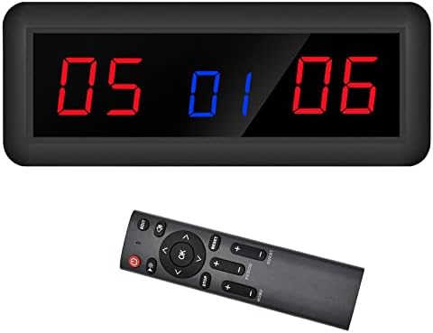 Jhering Electronic Scoreboards with Remote, Portable Score Keeper, Digital Scoreboard for Basketball Ping Pong Volleyball Sport(L)