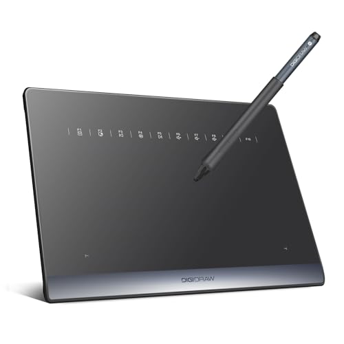 Image of DIGIDRAW TW410 Wireless Drawing Tablet, 6x4 Inch Bluetooth Graphics