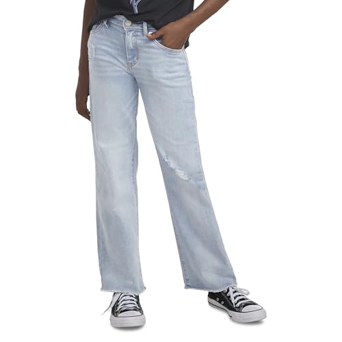 Levi's Girls' Wide Leg Jeans4