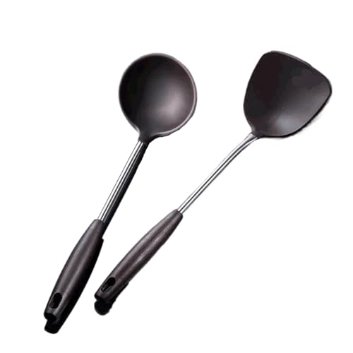 MOBYGKFY Juego de espátula de silicona, utensilio de cocina, crepes, utensilios de cocina antiadherentes