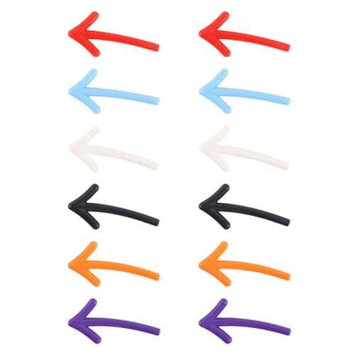 12pcs Small Colorful Arrow Marker Magnetic Decor Whiteboard Fridge Magnets, Cute Funny Refrigerator Magnets Decorative Accessories for Kitchen, Office, Locker, Classroom, Cabinet(Arrow Symbol)