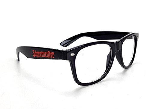Preisvergleich Produktbild Jägermeister Nerd Party Brille - Klare Linsen