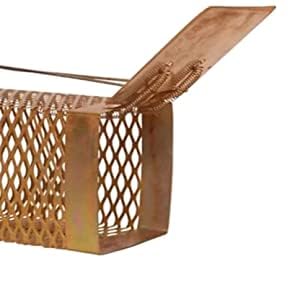 Image of Livshine Rat /Mouse /Rodent Small Trap Cage Rustic Copper (Diamond Trap Medium, 2)