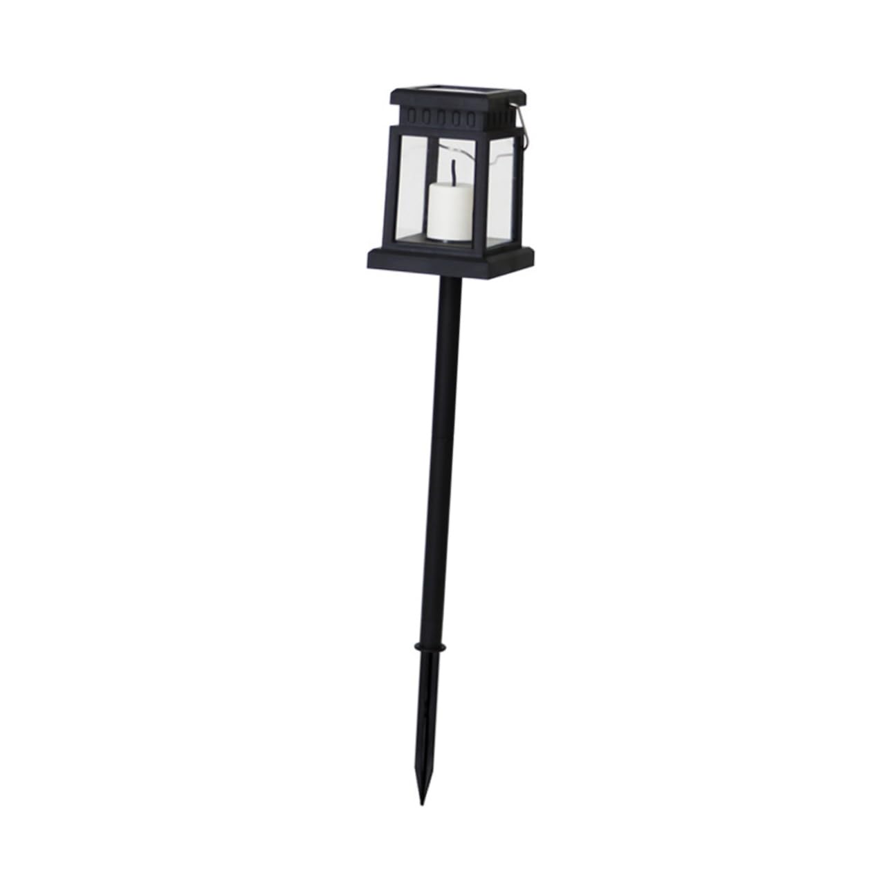 Hemoton Elegant Solar Lamp for Garden Ground Insert Decorative Light Lawn Solar Candle Unique Lighting