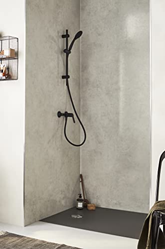 Jacob Delafon Set de Douche Aimé Noir Mat E24428-BL - 4