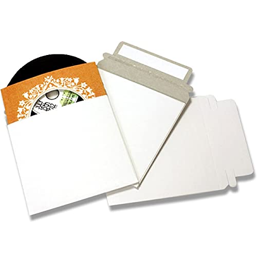 Bustine In Cartoncino Rigido Per CD E DVD - Confezione Da 50 Pezzi - Bianco - Foto 6