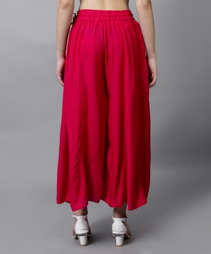Image of Rayon Comfort Fit Palazzo