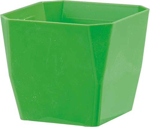 VASO MAGNETICO MAGNETIKA CUBIC VERDE 7CM GIARDINO ESTERNO PIANTE FIORI 8056477686454