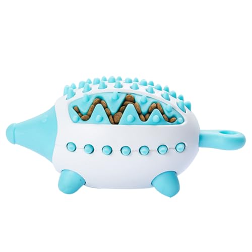 Milisten 犬のおもちゃ 噛む人 わんわん 豚 の犬のぬいぐるみ ペット コンパクト大臼歯のおもちゃ 愛らしい 家庭用 子犬供給 Sky-blue