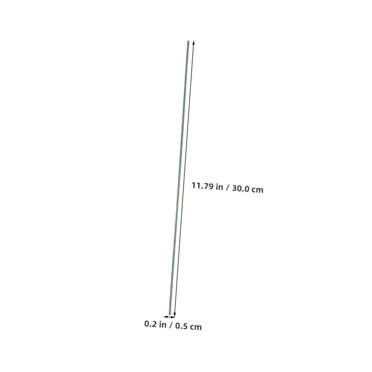 Garneck DIY Floral Rods 100pcs Wire Stems for Flowers Artificial Flower Stems Green Floral Iron Wire Perfect for Craft Projects