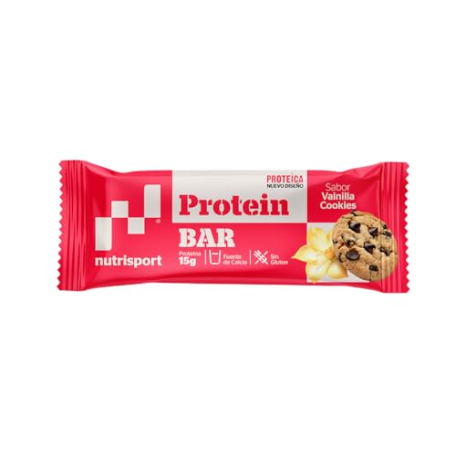 NUTRISPORT Barrita Proteica | Complemento Alimenticio | Alto Contenido en Proteínas | Suplemento para Deportistas | Multisabores| 24 unidades