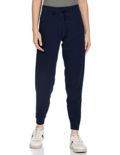 Image of Marks & Spencer Goodmove Womens Solid High Rise Regular Fit Jogger
