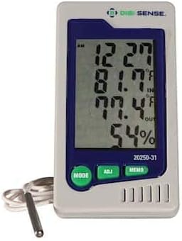 Digi-Sense Precalibrated Humidity and Temperature Indicator with External Probe