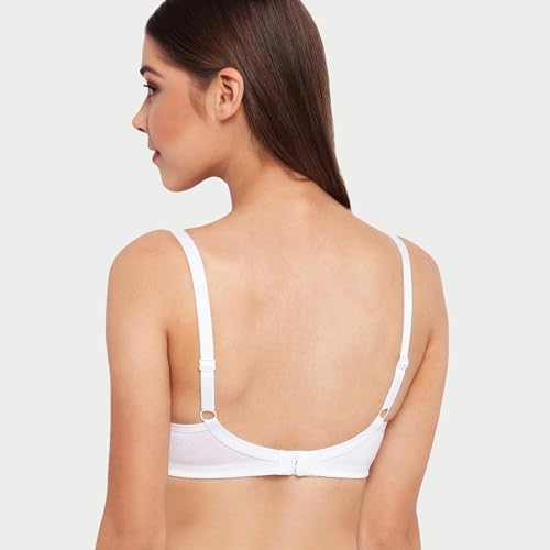 Image of Enamor Innovations Fabcool Encircled Side Support Shaper, Non Padded, Wirefree, High Coverage, Women's Cotton Everyday Bra - A042 (Available in Plus Sizes)