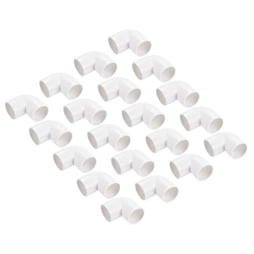 Codo PVC 90 grados 20mm blanco para solucionar curvas en conducto eléctrico 2